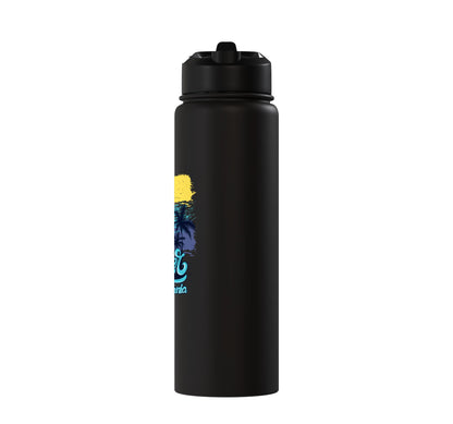 California Summer Surfing Stainless Steel Insulated Water Bottle