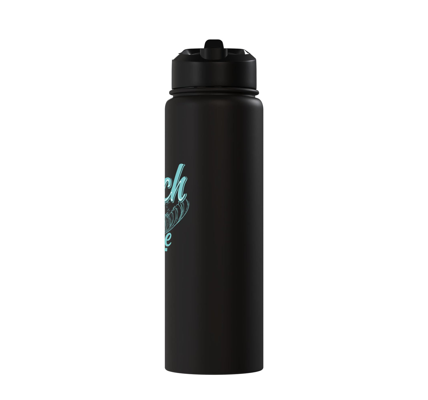 Beach Please Stainless Steel Insulated Water Bottle