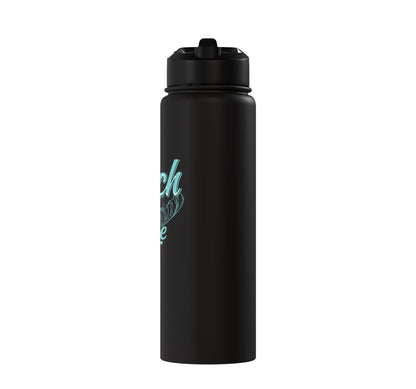 Beach Please Stainless Steel Insulated Water Bottle
