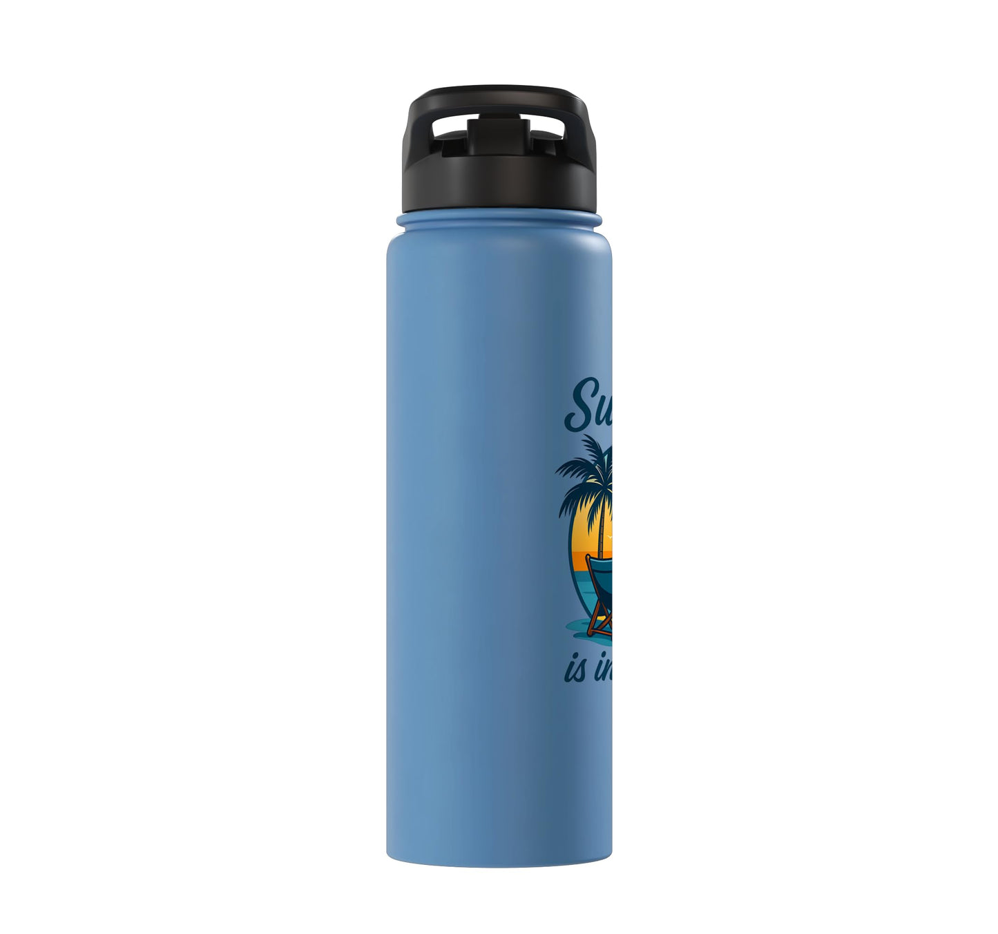 Summer Is In The Air Stainless Steel Insulated Water Bottle