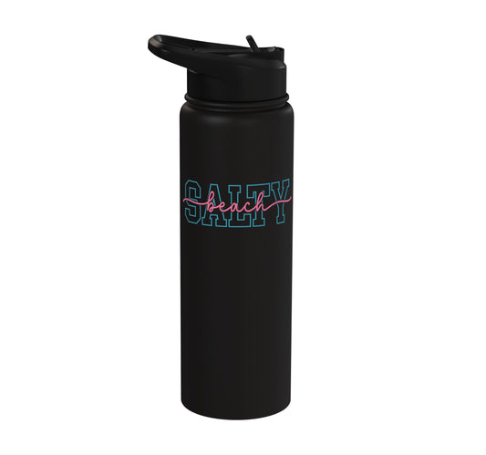 Salty Beach Stainless Steel Insulated Water Bottle