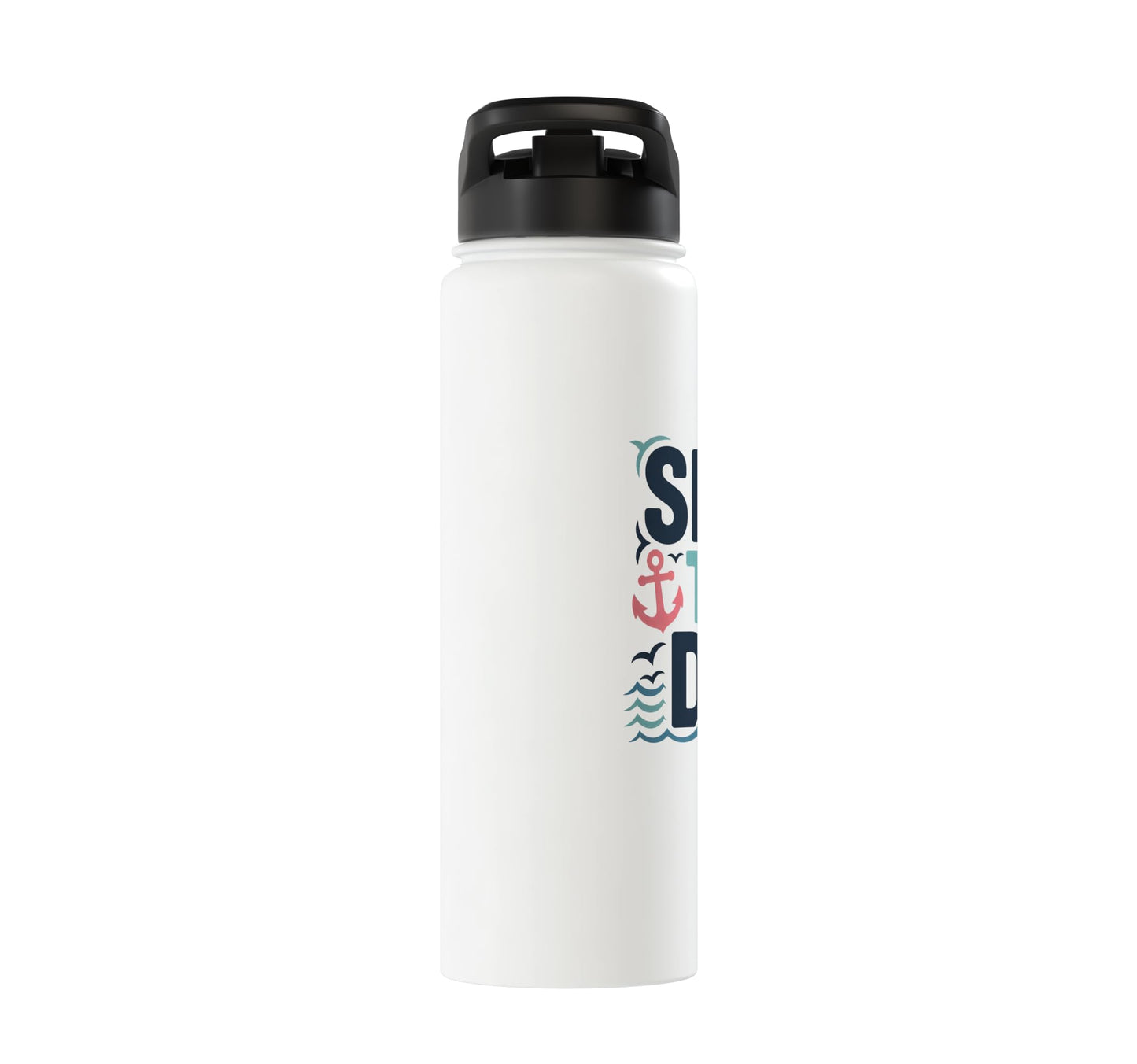 Seas The Day Stainless Steel Insulated Water Bottle