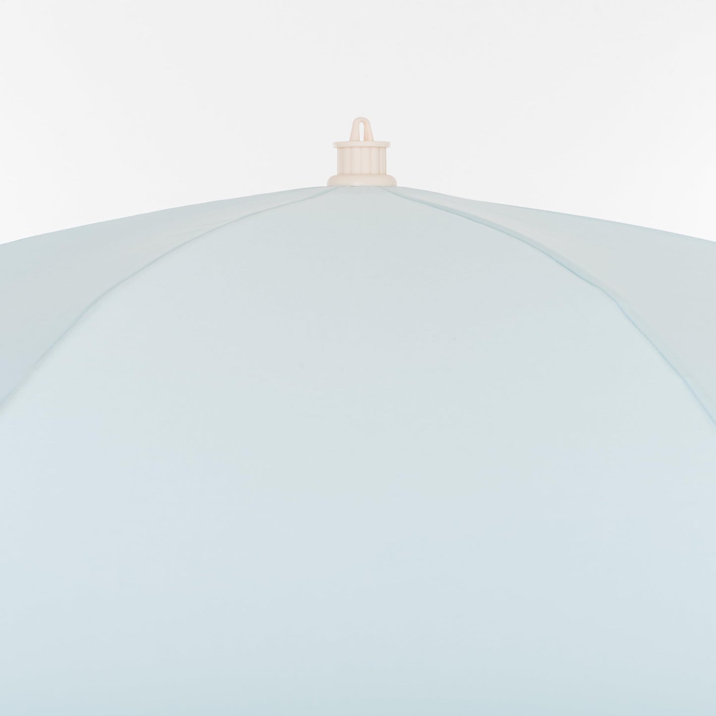 Business & Pleasure Co. Rio Umbrella Scalloped Brim For Beach, Patio or Picnic - 6' Boho Beach Umbrella, 7' Tall Wood Pole, UPF 50+, Santorini Blue