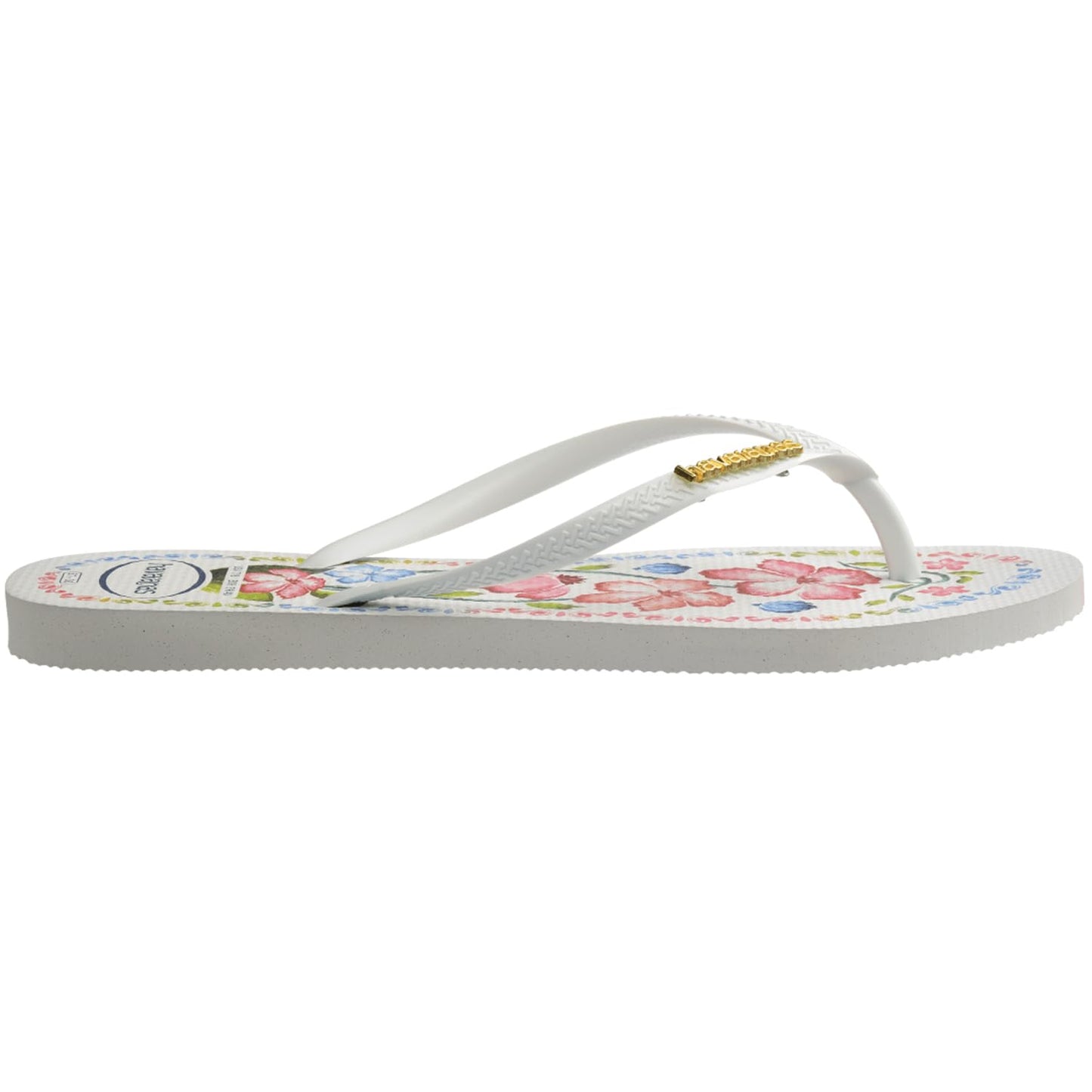 Havaianas Women's Slim Tropicalia Vibes Flip Flop - White, 11/12