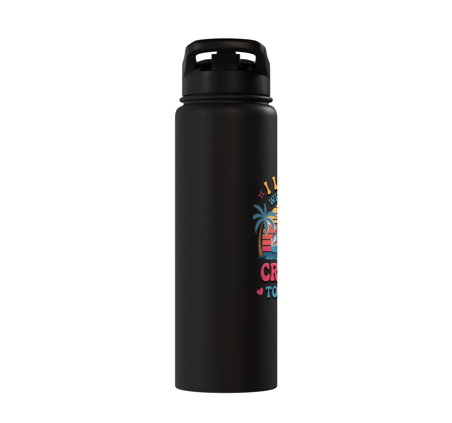 Cruise Vacation Stainless Steel Insulated Water Bottle