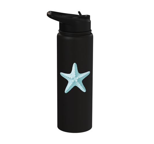 Coastal Starfish Stainless Steel Insulated Water Bottle