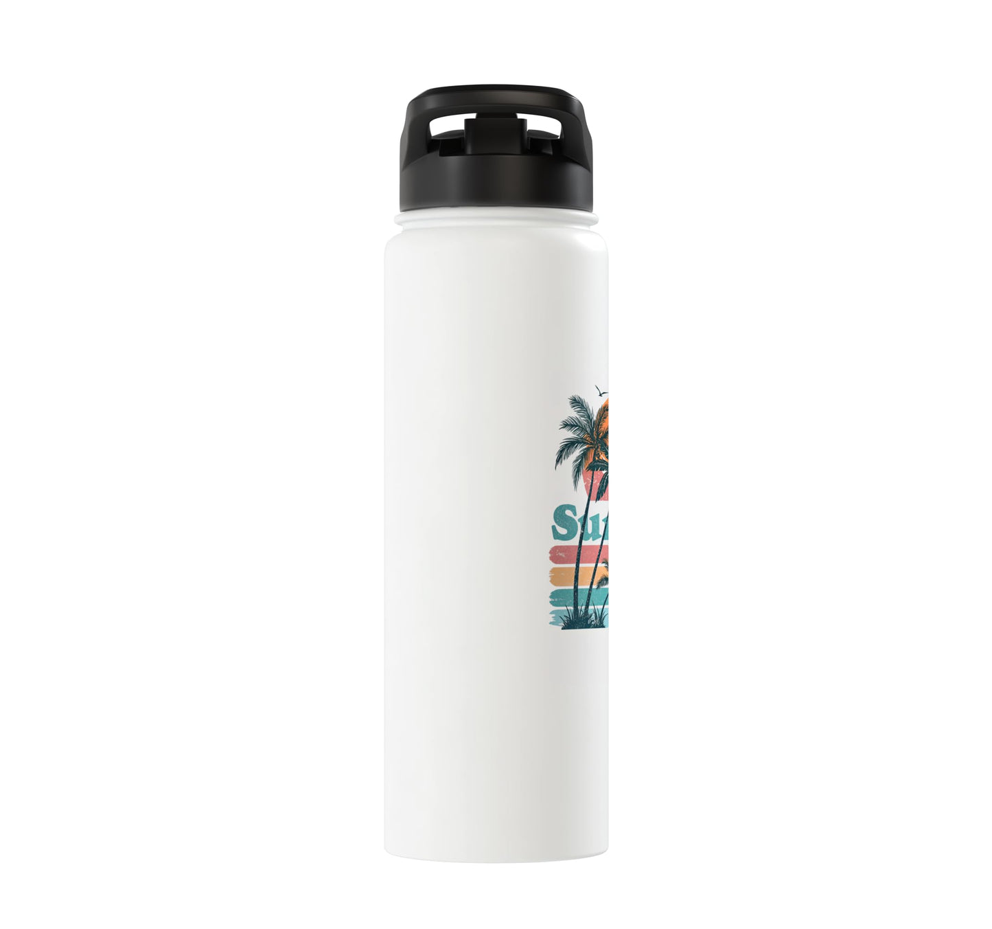Sunshine Tropical Stainless Steel Insulated Water Bottle
