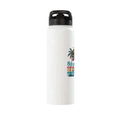 Sunshine Tropical Stainless Steel Insulated Water Bottle
