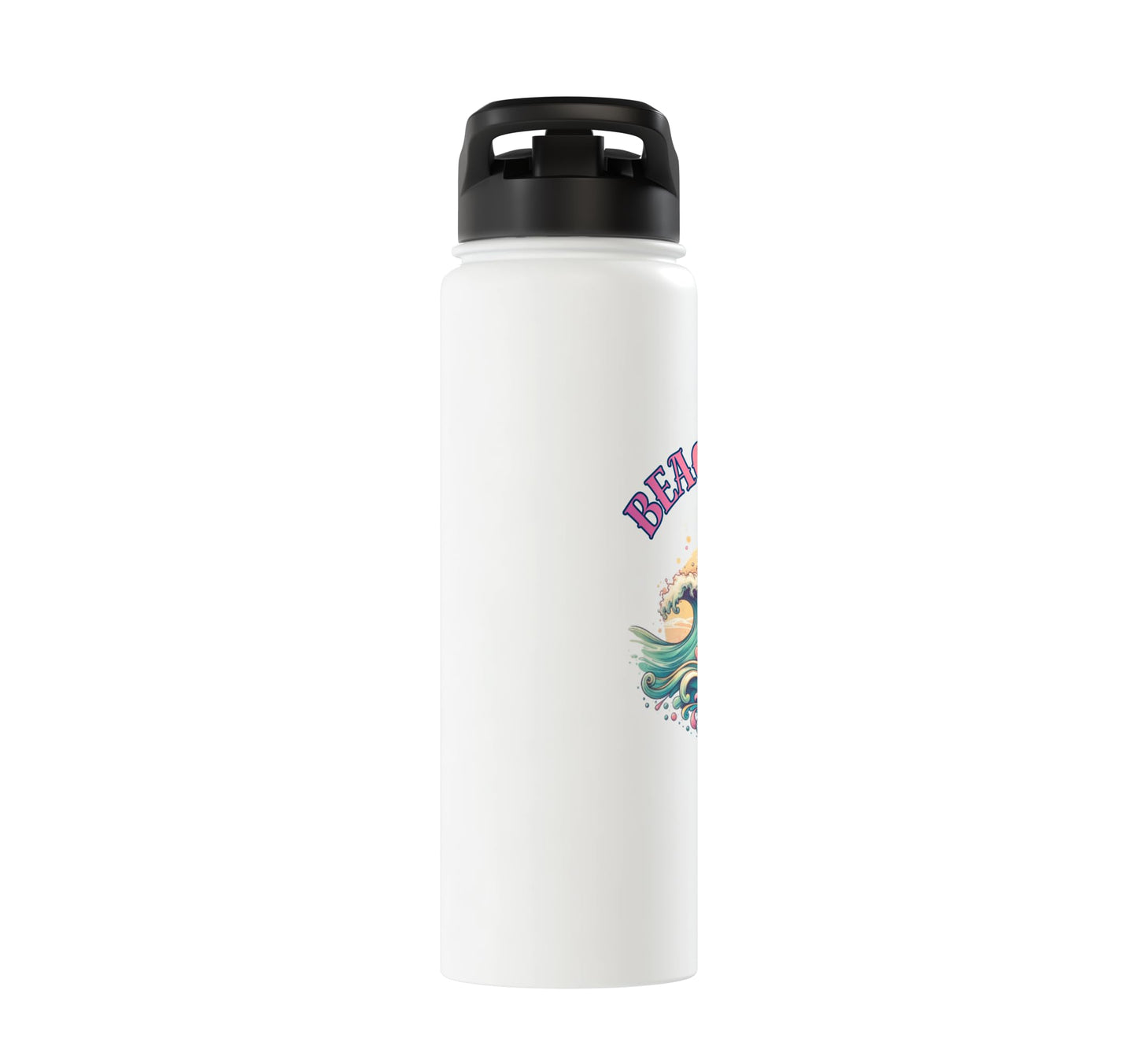 Beach Vibes Stainless Steel Insulated Water Bottle