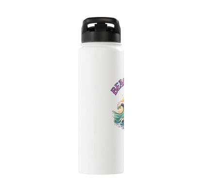 Beach Vibes Stainless Steel Insulated Water Bottle