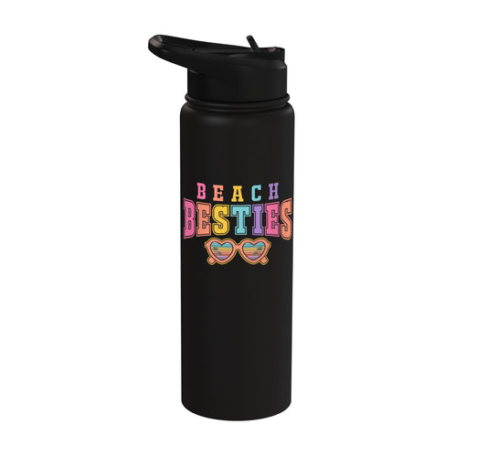 Beach Besties Stainless Steel Insulated Water Bottle
