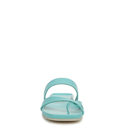Franco Sarto Womens Estella Slide Sandal Aqua Blue 11 M