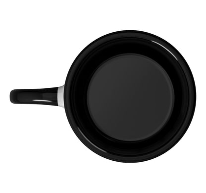 Let The Sea Set You Free Ceramic Mug, Black/White