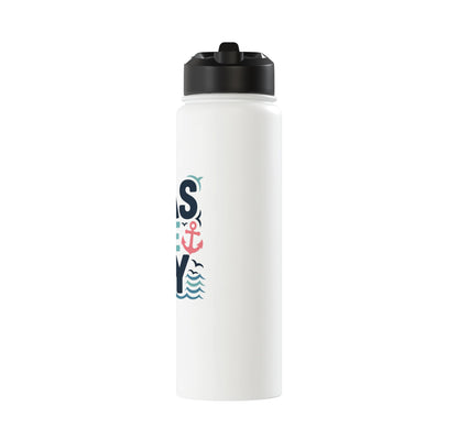 Seas The Day Stainless Steel Insulated Water Bottle
