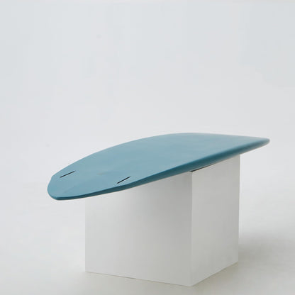 nanazero Wood Skin Surfboard Mid Length MID03 Twin 6'10" Green (Gloss Finish), Durable and Light-Weight Structure