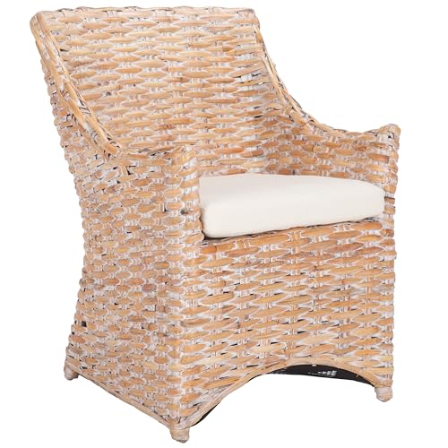 Safavieh Home Collection FOX6505 Chair, White