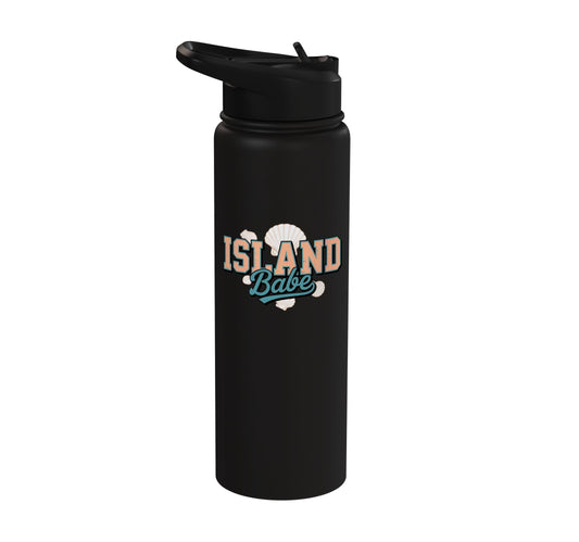 Island Babe Stainless Steel Insulated Water Bottle