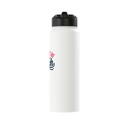 I'd Rather Be At The Beach Stainless Steel Insulated Water Bottle