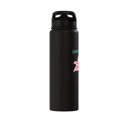 Coastal Soul Vintage Stainless Steel Insulated Water Bottle