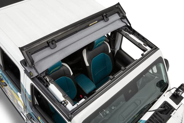 Bestop Sunrider for Hardtop - Jeep '20-Current Gladiator / '18-Current Wrangler JL (Black Diamond)