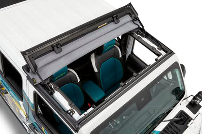 Bestop Sunrider for Hardtop - Jeep '20-Current Gladiator / '18-Current Wrangler JL (Black Diamond)