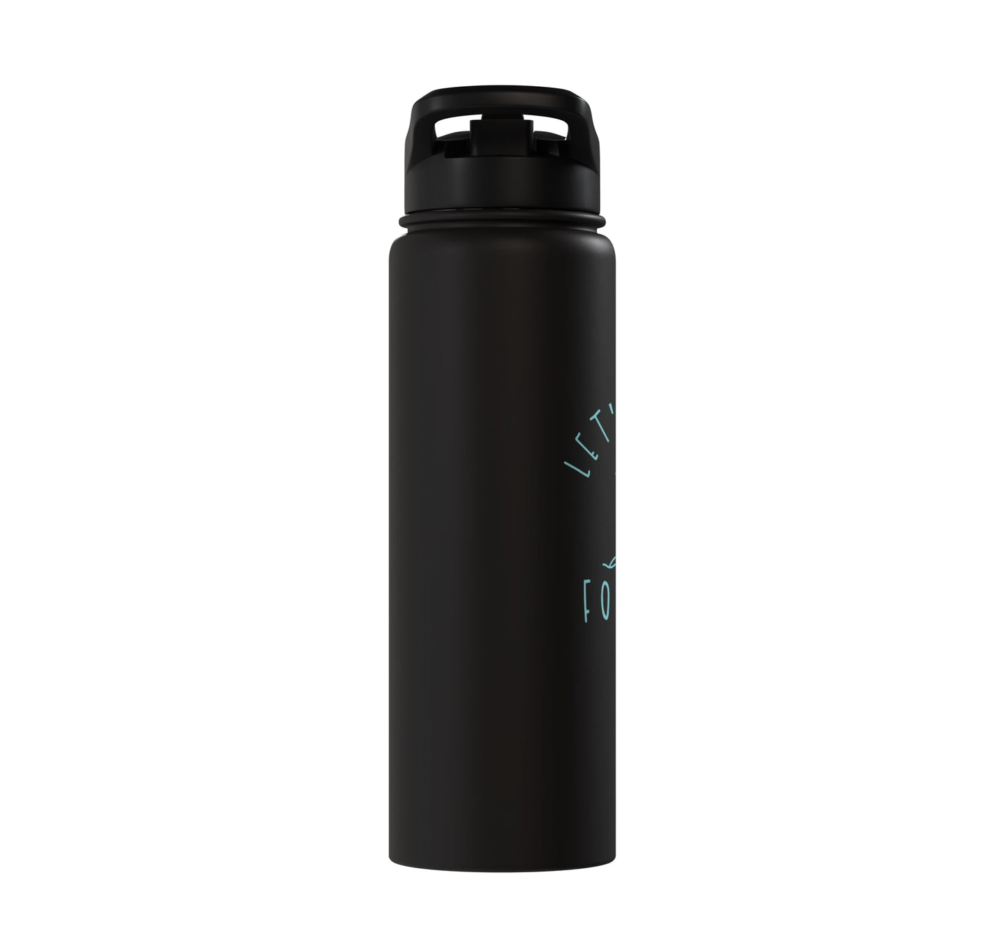 Beach Forever Funny Stainless Steel Insulated Water Bottle