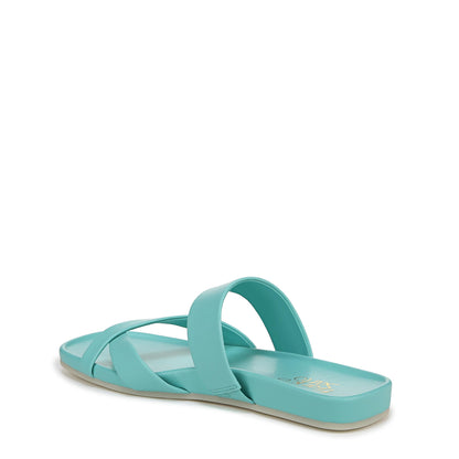 Franco Sarto Womens Estella Slide Sandal Aqua Blue 11 M