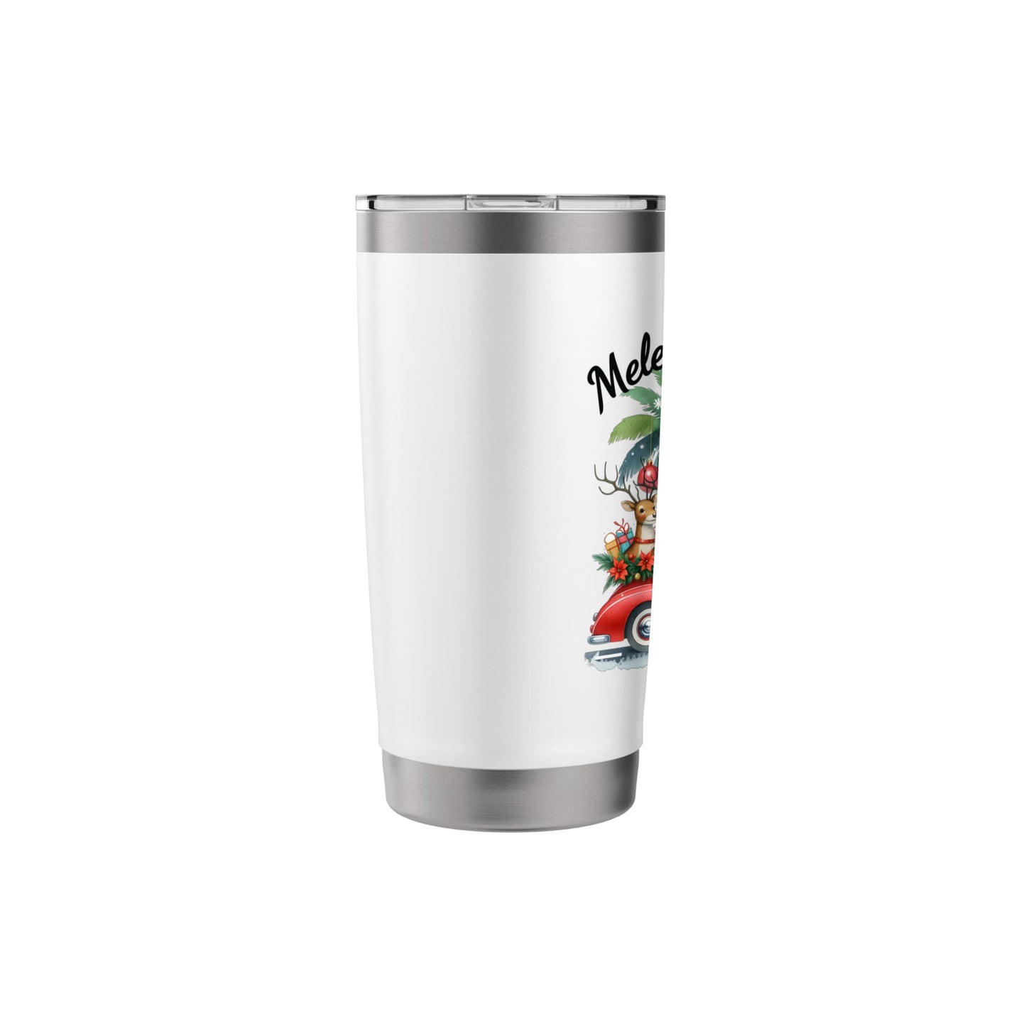 Mele Kalikimaka Stainless Steel Insulated Tumbler