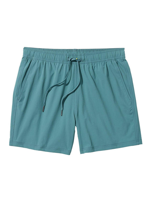 Fair Harbor Bungalow Trunk –– Men's Swim Suits with Liner, 5-inch Inseam –– Anti-Chafe, Relaxed-fit Swim Trunks