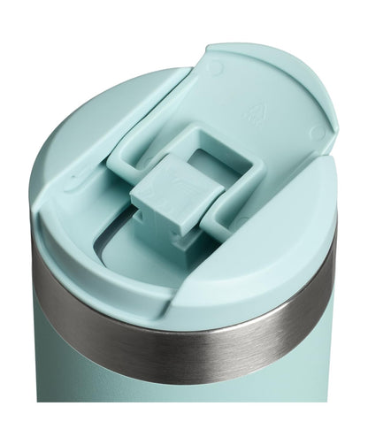 Stanley AeroLight Transit Bottle 16 oz | Locking Drink Through Lid | Leak Resistant Water Bottle or Coffee Travel Mug | Lightweight Insulated Stainless Steel | BPA-Free | Seafoam