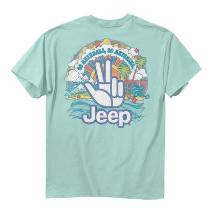 Jeep Surfadelic T-Shirt - Small Blue