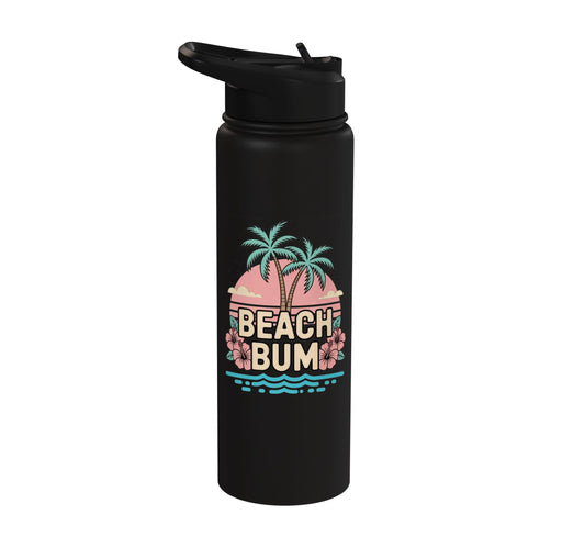 Beach Bum Stainless Steel Insulated Water Bottle