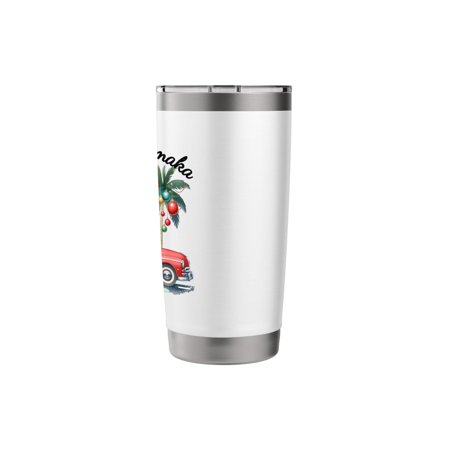 Mele Kalikimaka Stainless Steel Insulated Tumbler