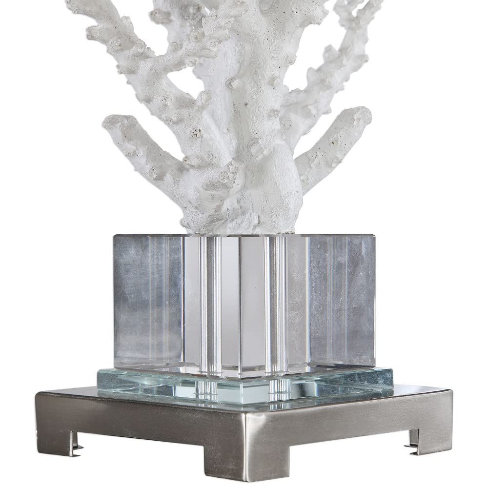 Uttermost Corallo White Coral Branch Buffet Table Lamp