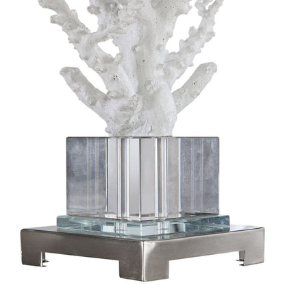 Uttermost Corallo White Coral Branch Buffet Table Lamp