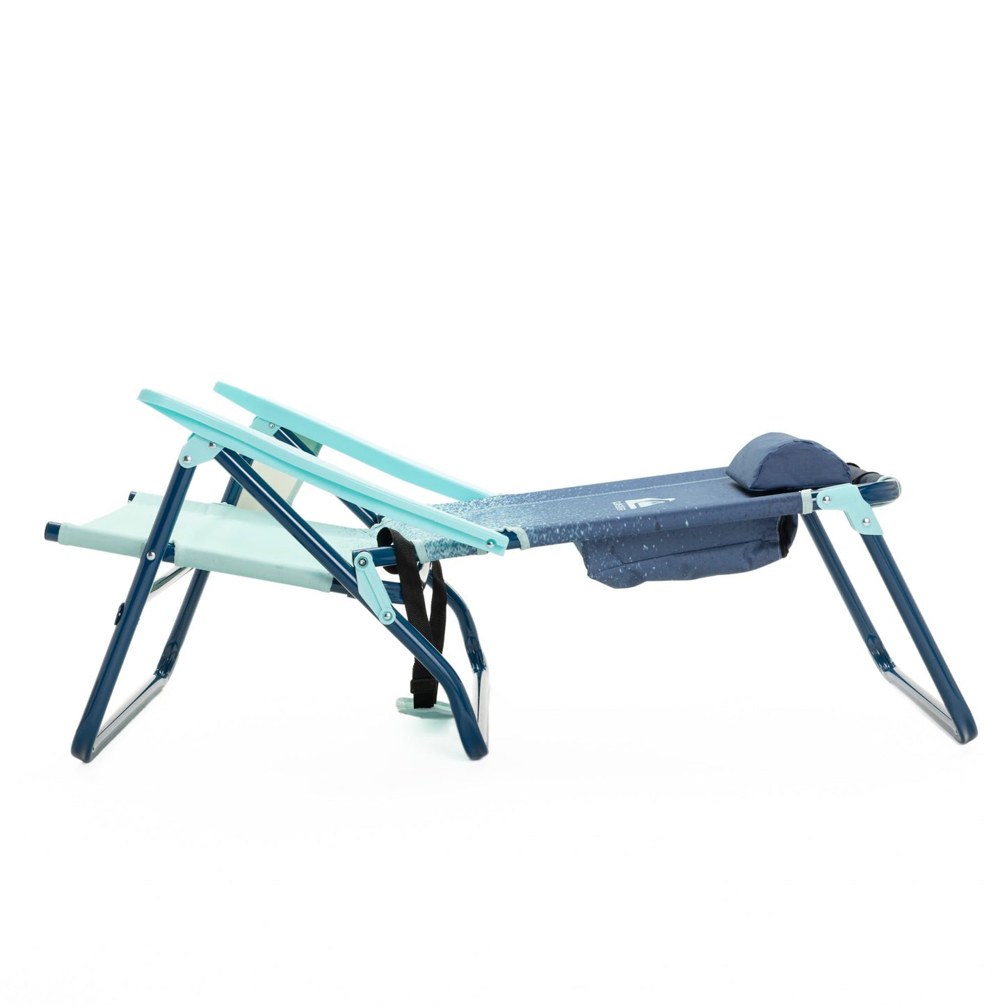 Quiksilver Beach Chair – Lightweight Folding Chair with Adjustable Recline and Cup Holder – Portable and Durable Chairs for Beach, Camping Chair, or Concerts in The Park