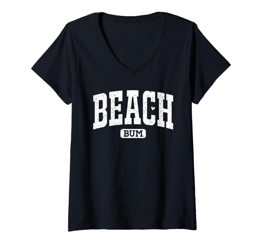 Women's Beach Bum V-Neck T-Shirt