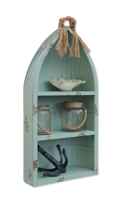 Cheung's Large Canoe Shelf with Rope