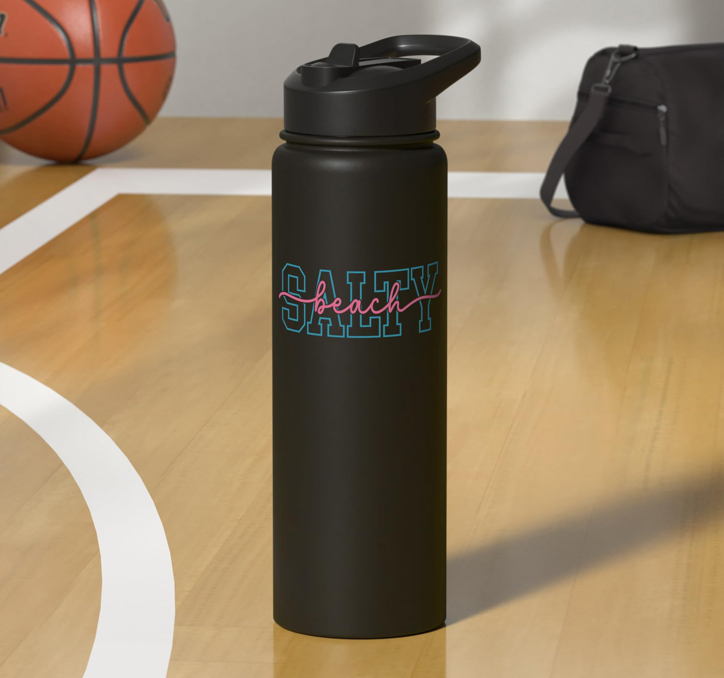 Salty Beach Stainless Steel Insulated Water Bottle