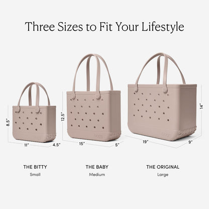 BOGG BAG Original Large Tote – 19” x 14” x 9” – Durable, Washable, Tip-proof – Beach, Pool, Boat, Work, Sports (Aquamarine)