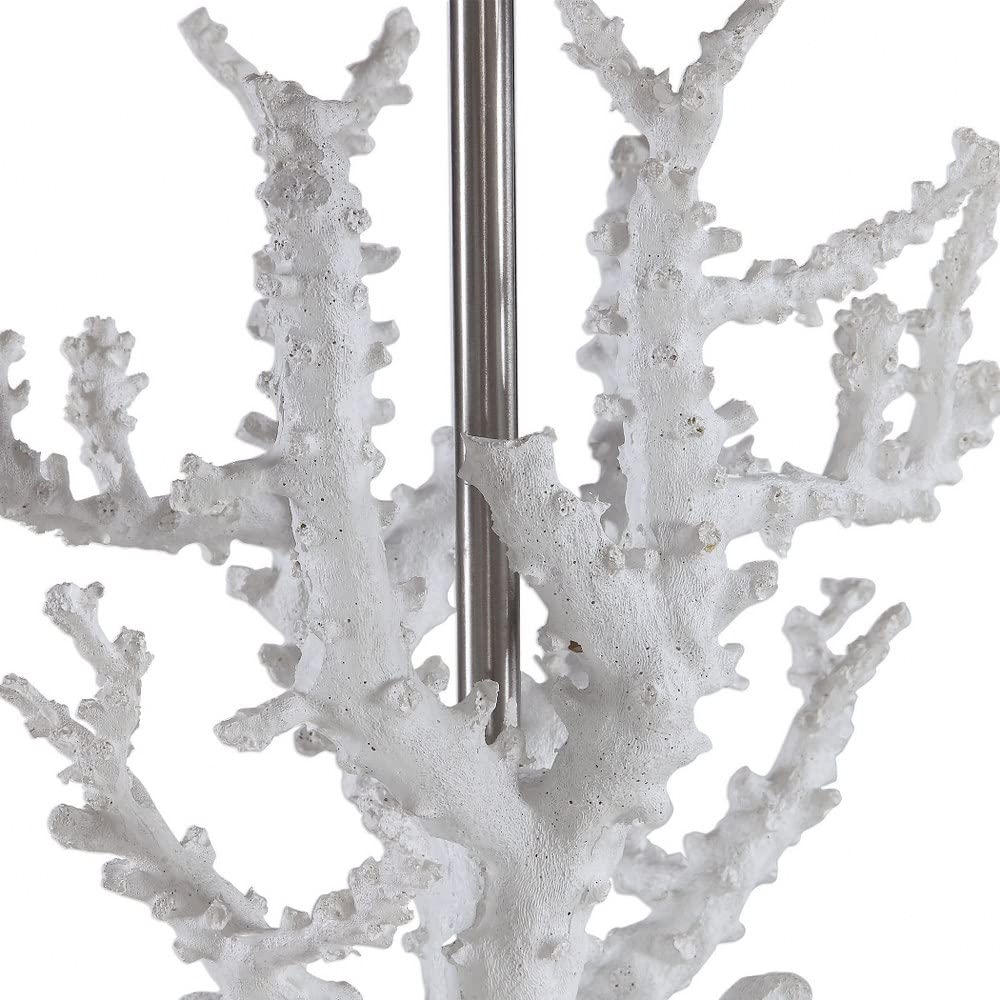 Uttermost Corallo White Coral Branch Buffet Table Lamp