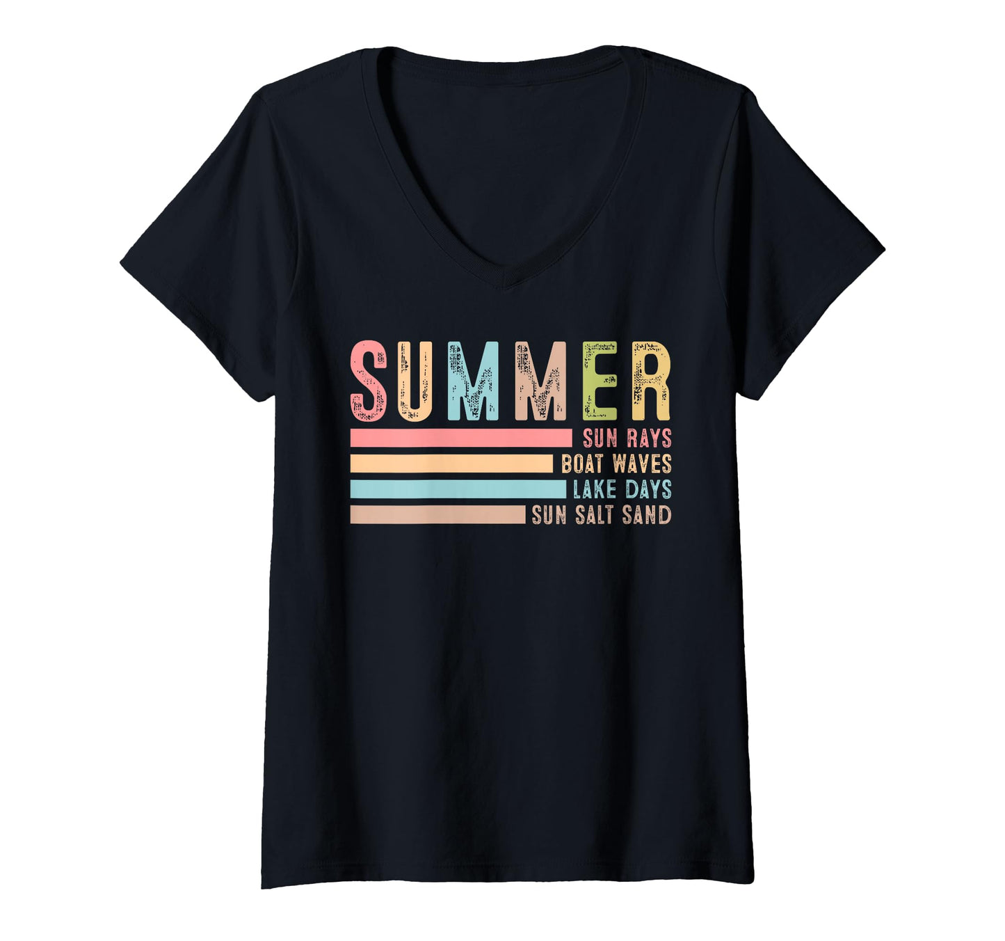Women's Summer V-Neck T-Shirt