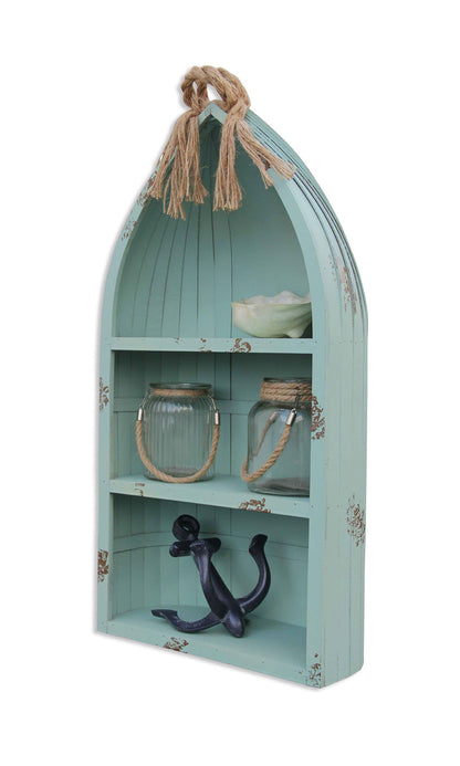 Cheung's Large Canoe Shelf with Rope
