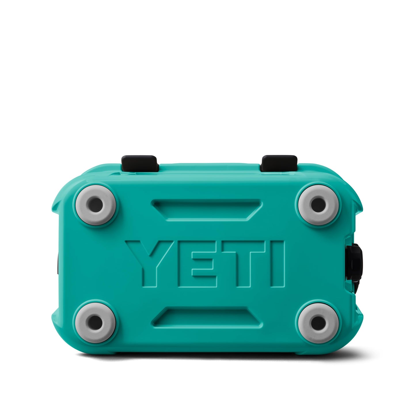 YETI Roadie 15 Hard Cooler with DoubleDuty Shoulder Strap, Aquifer Blue