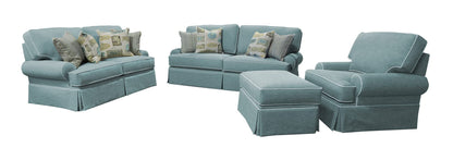 American Furniture Classics 8-020-S275A Coastal Aqua Series Loveseat