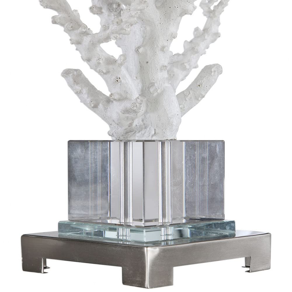 Uttermost Corallo White Coral Branch Buffet Table Lamp