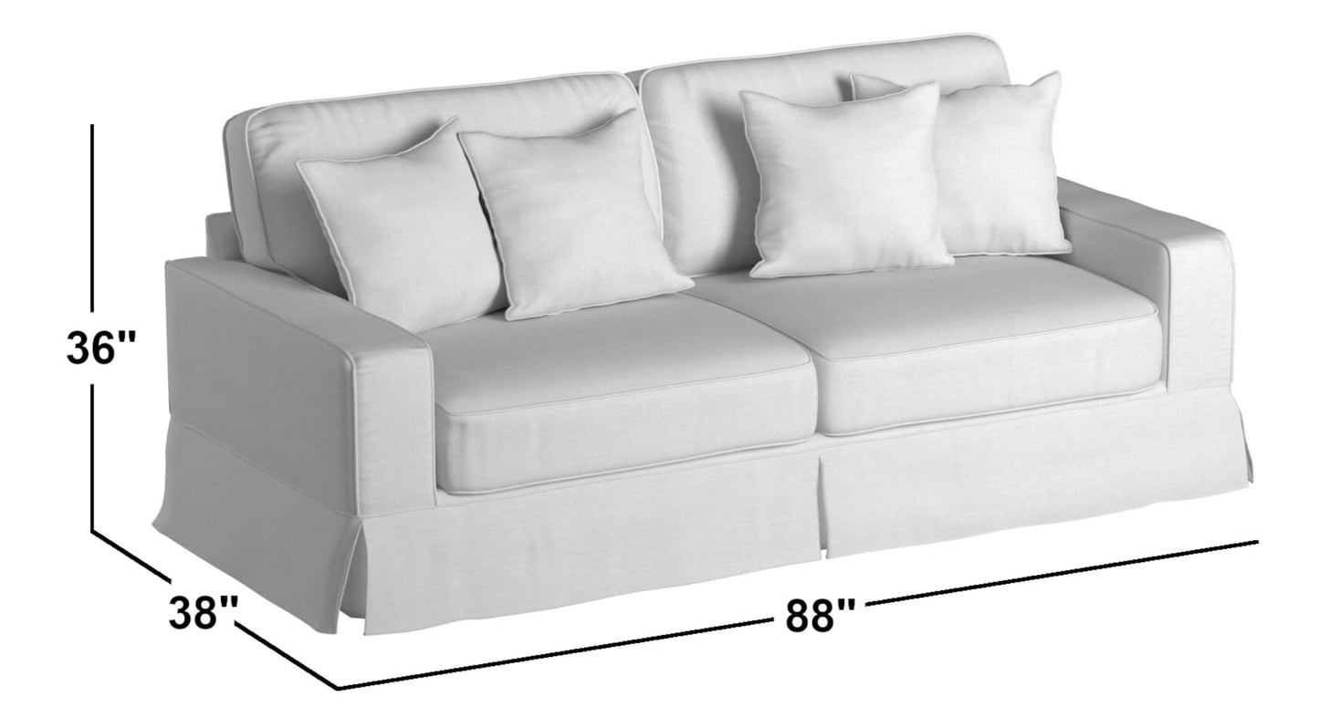 Sunset Trading SU-108500-391081 Americana Slipcovered Sofa