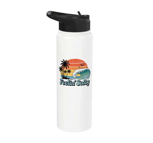 Feelin Salty Stainless Steel Insulated Water Bottle