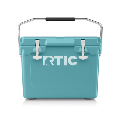 RTIC 20 QT Ultra-Tough Cooler Hard Insulated Portable Ice Chest Box for Beach, Drink, Beverage, Camping, Picnic, Fishing, Boat, Barbecue, Lagoon