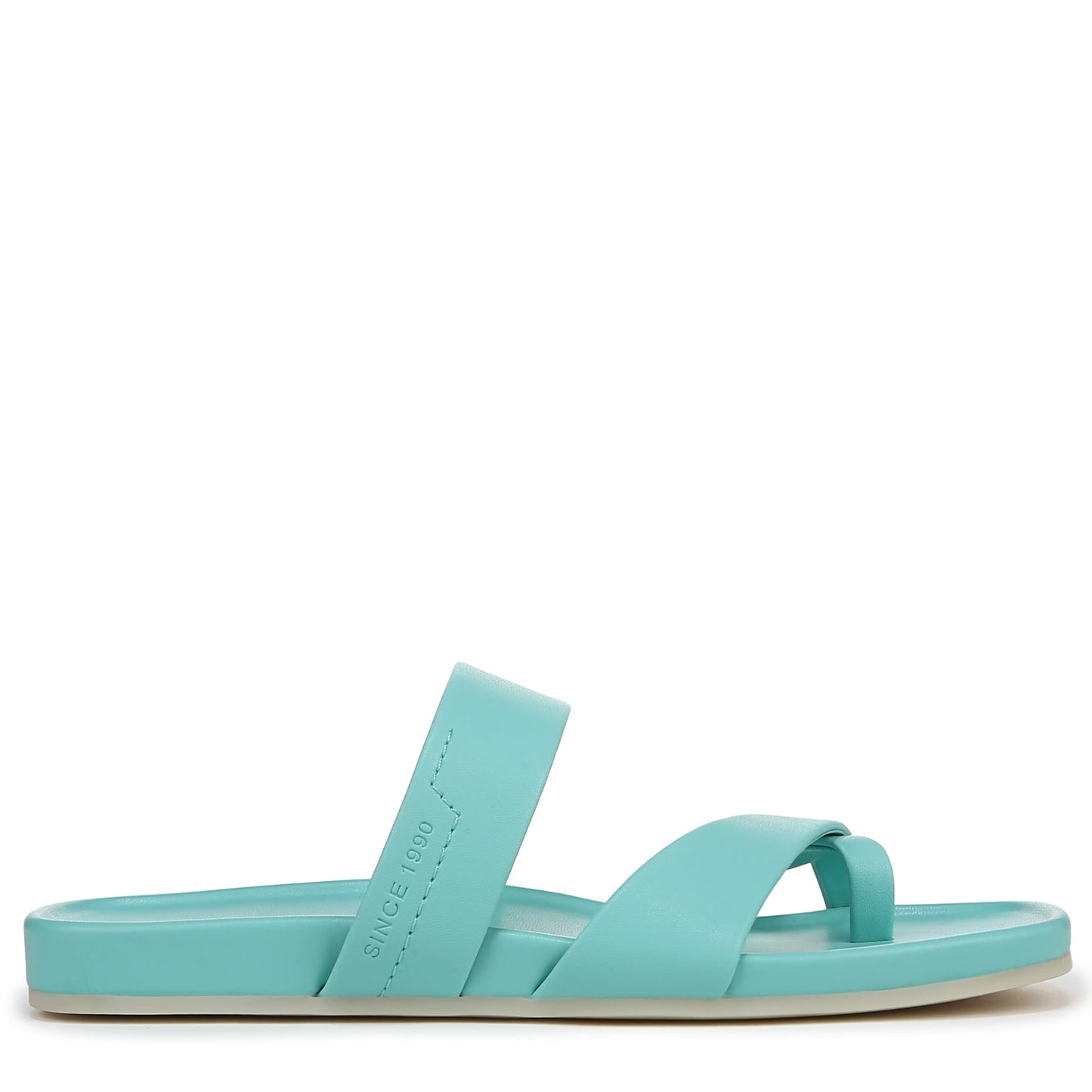 Franco Sarto Womens Estella Slide Sandal Aqua Blue 11 M